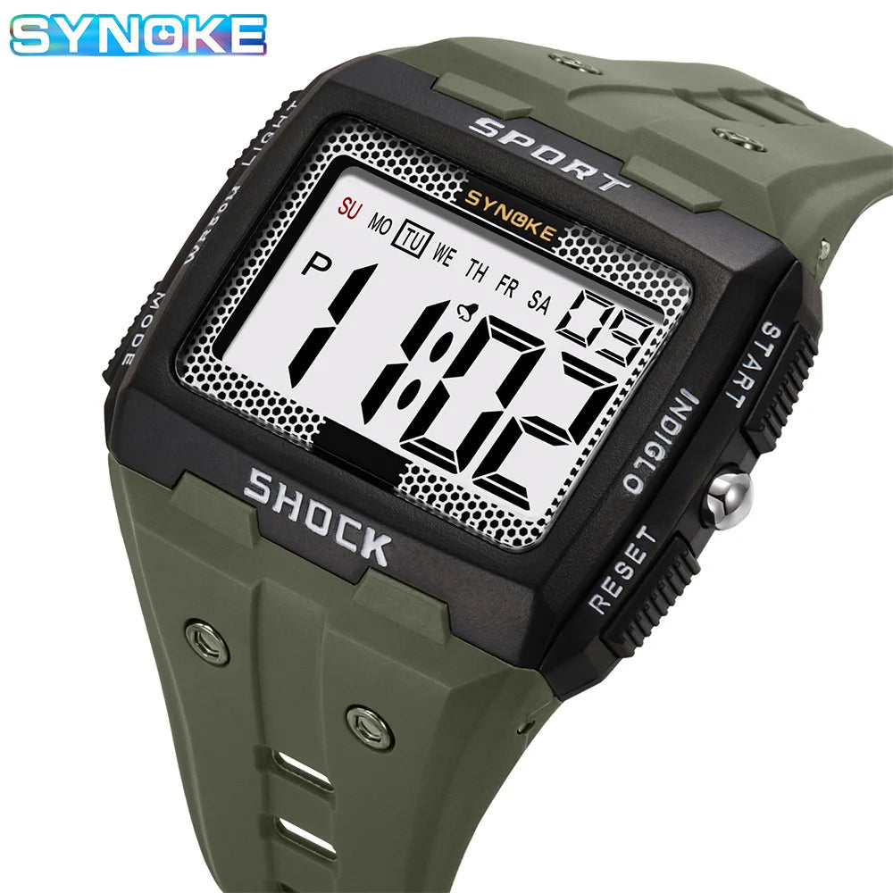 1. AURELUX Square Shock Digital