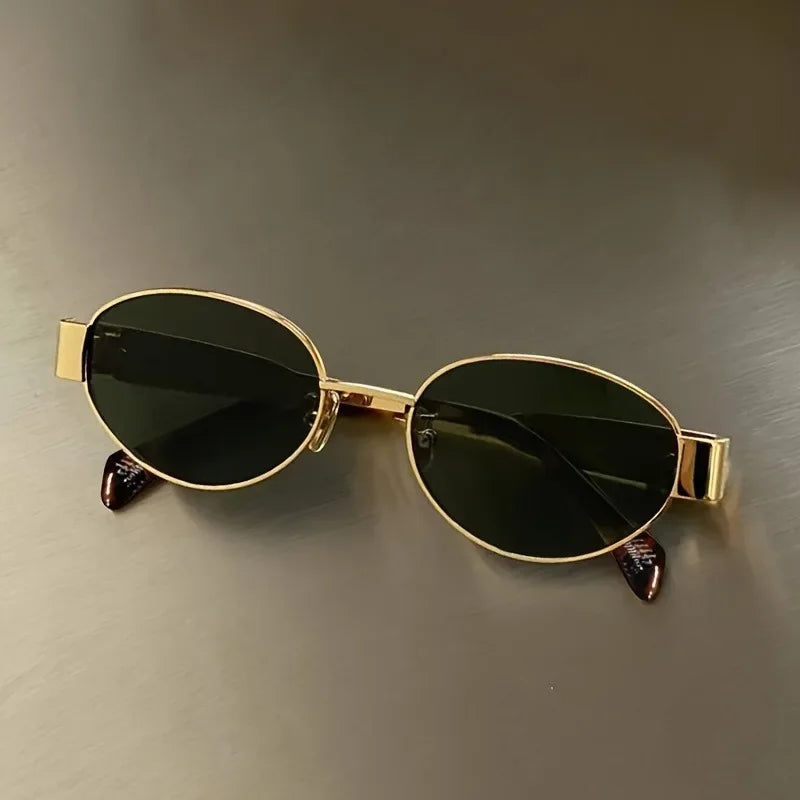AURELUX Sovereign Oval Sunglasses