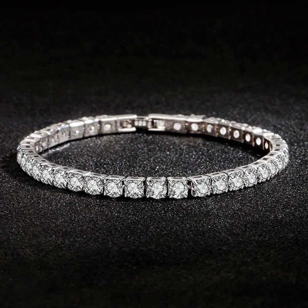 Stellar 925 Sterling Silver Tennis Bracelet