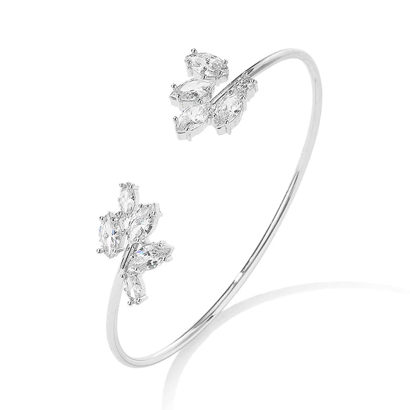 Aurelux Crystal Bangle-Limited Edition