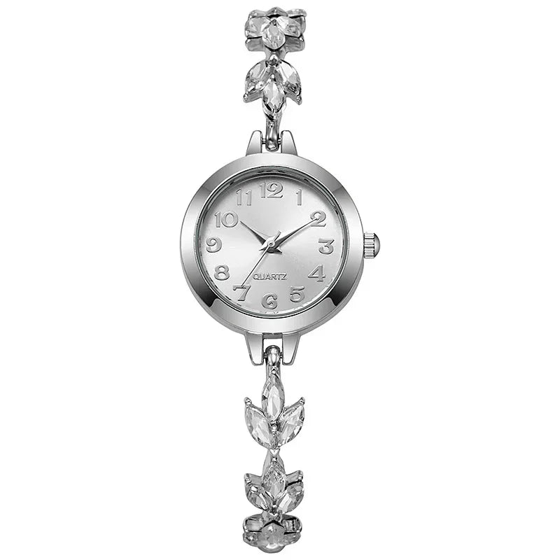 Elegant Crystal Bracelet Watch