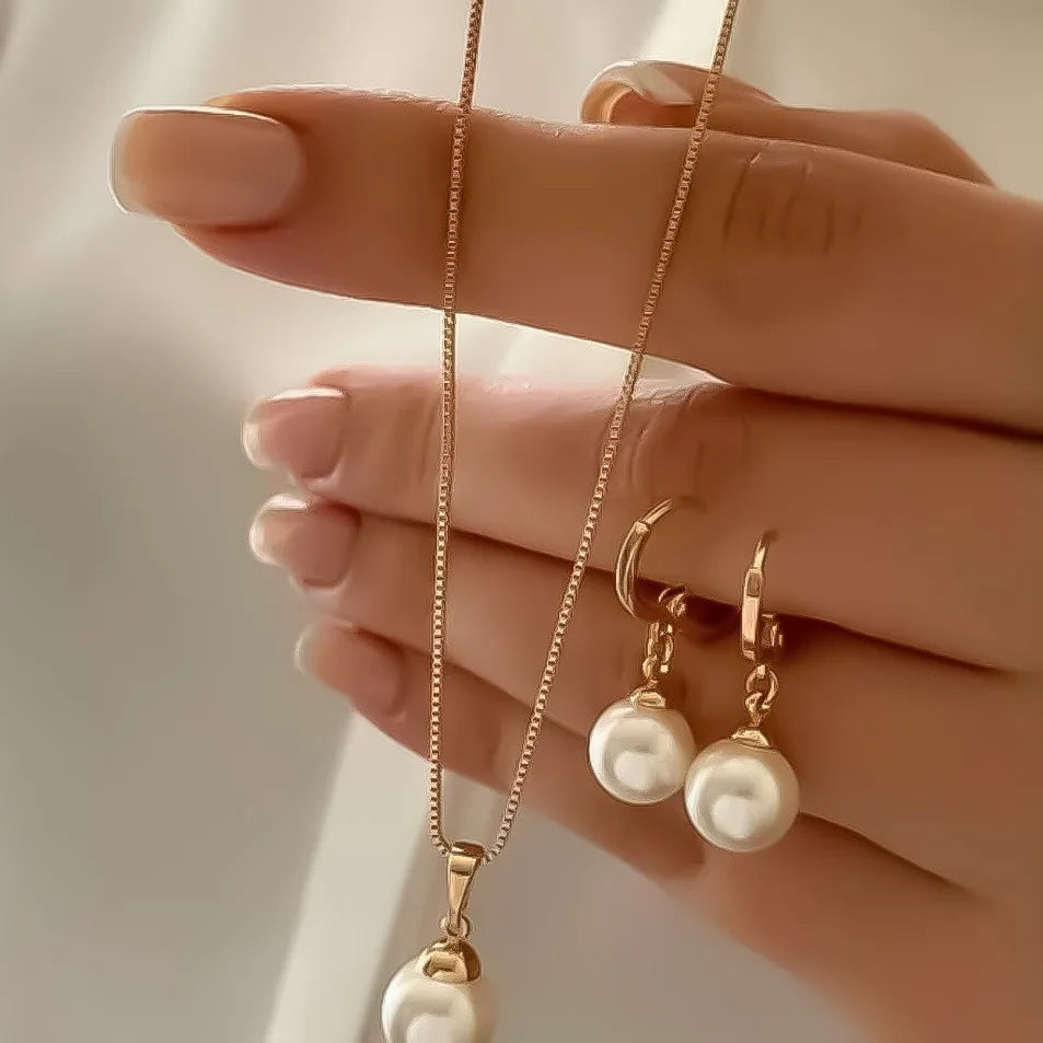Luna Pearl™️ Jewelry Set