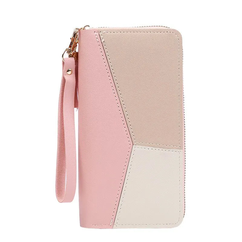 AURELUX Luxe Zip Clutch & Wallet