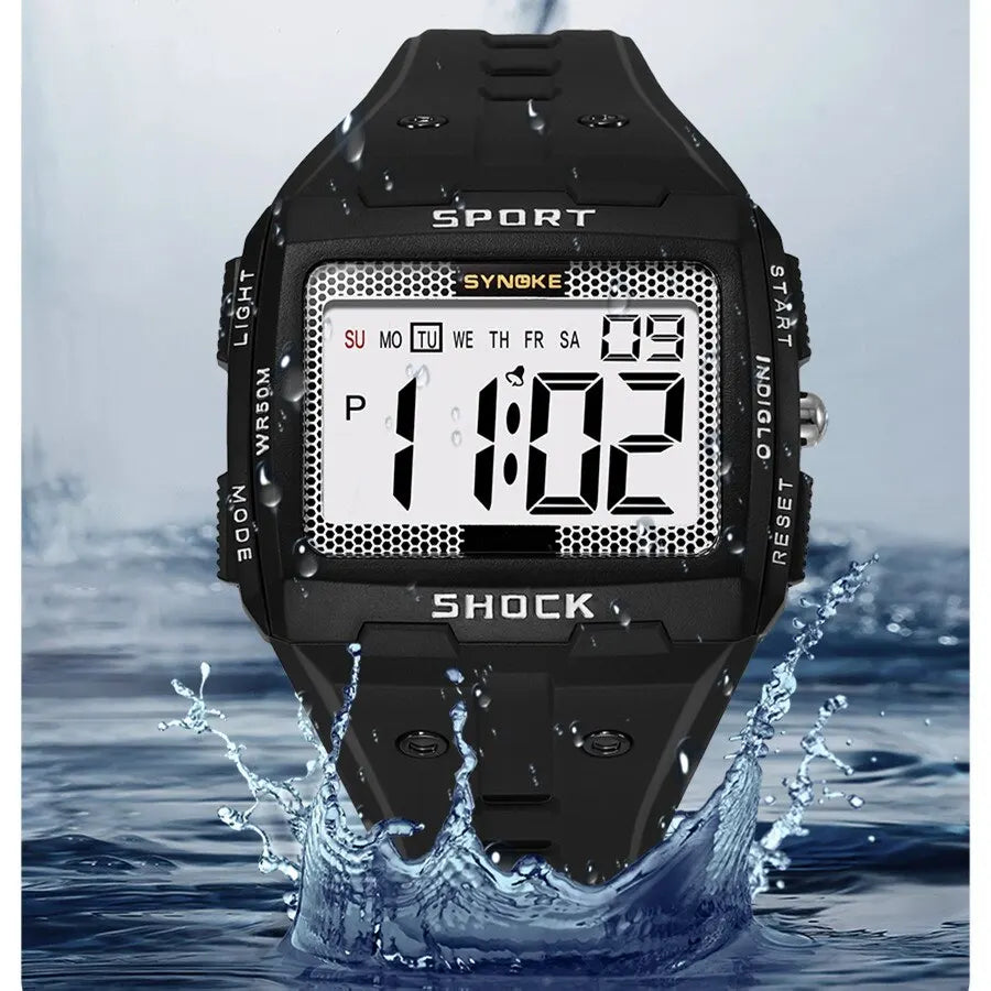 1. AURELUX Square Shock Digital