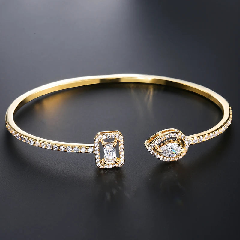 Aurelux Crystal Bangle-Limited Edition