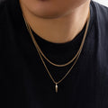 Urban Rivet Layered Necklace Set – Limited Edition