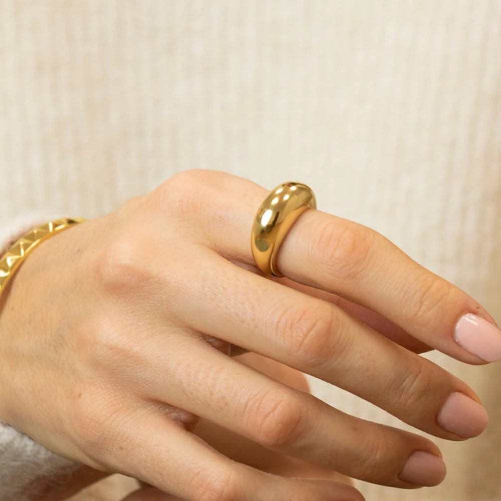 Minimal Stainless Steel Ring