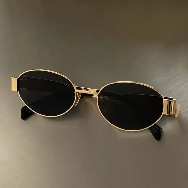 AURELUX Sovereign Oval Sunglasses