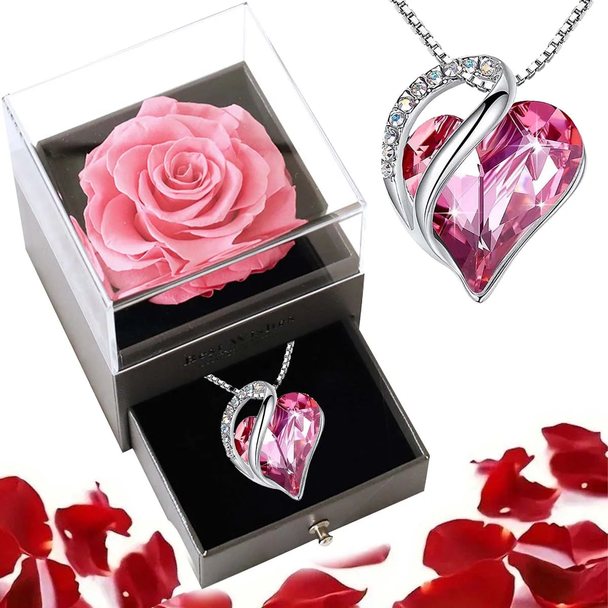 AURELUX™️ Eternal Heart Necklace