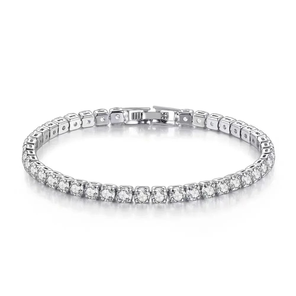 Stellar 925 Sterling Silver Tennis Bracelet
