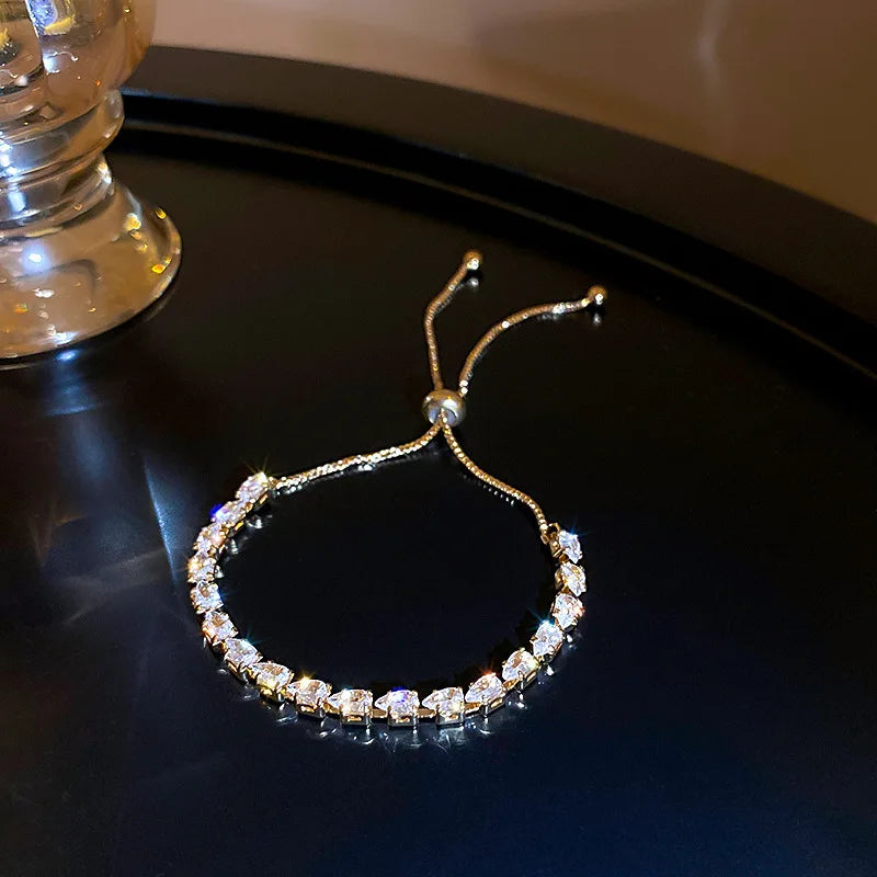 Wave & Glow Layered Bracelet Set – Limited Edition