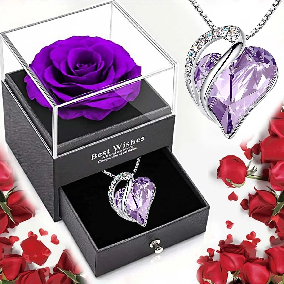 AURELUX™️ Eternal Heart Necklace