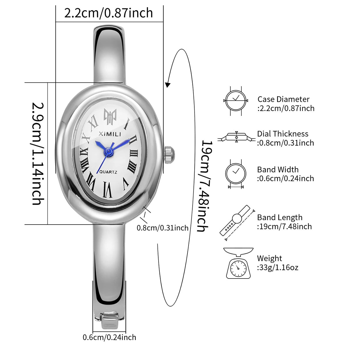 AURELUX Royal Roma Bangle