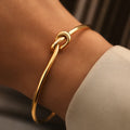 AURELUX Infinity Knot Bangle