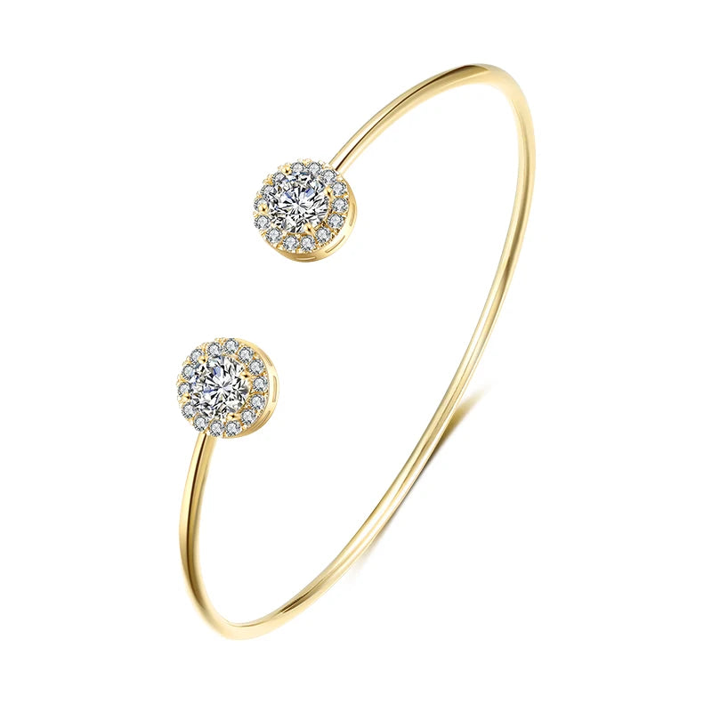 Aurelux Crystal Bangle-Limited Edition