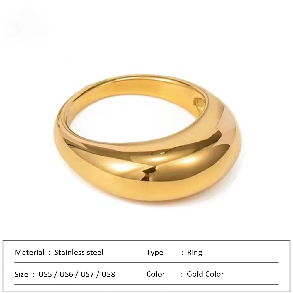 Minimal Stainless Steel Ring