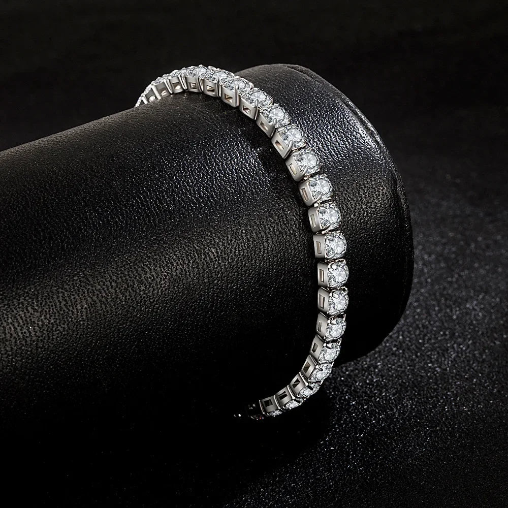Stellar 925 Sterling Silver Tennis Bracelet