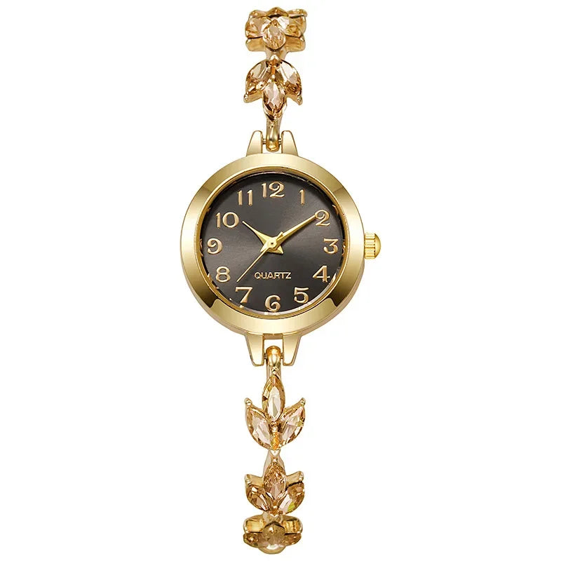 Elegant Crystal Bracelet Watch