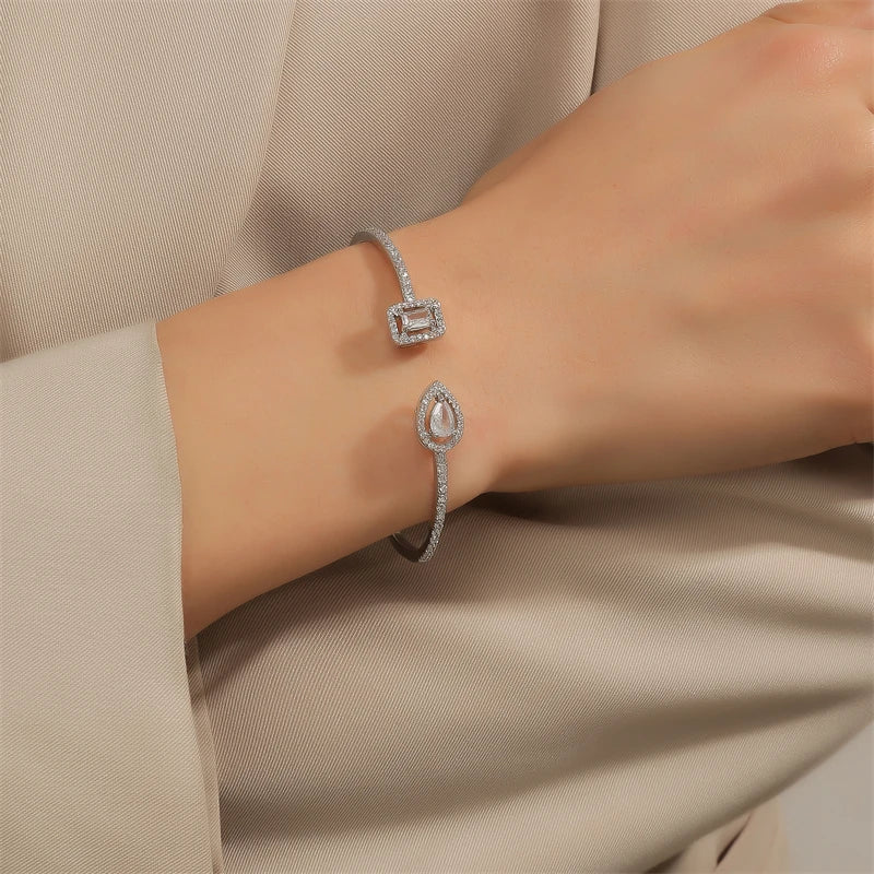 Aurelux Crystal Bangle-Limited Edition