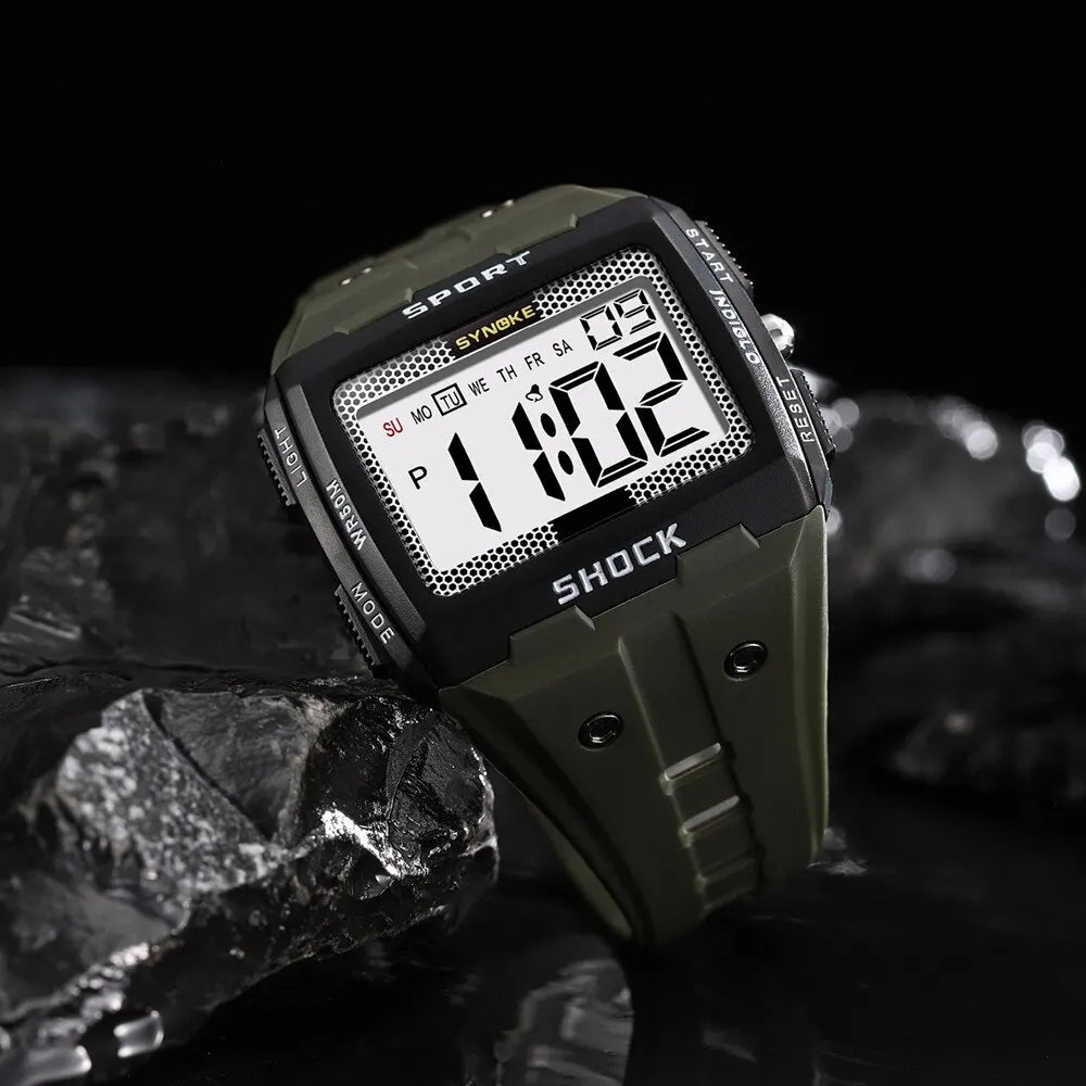 1. AURELUX Square Shock Digital
