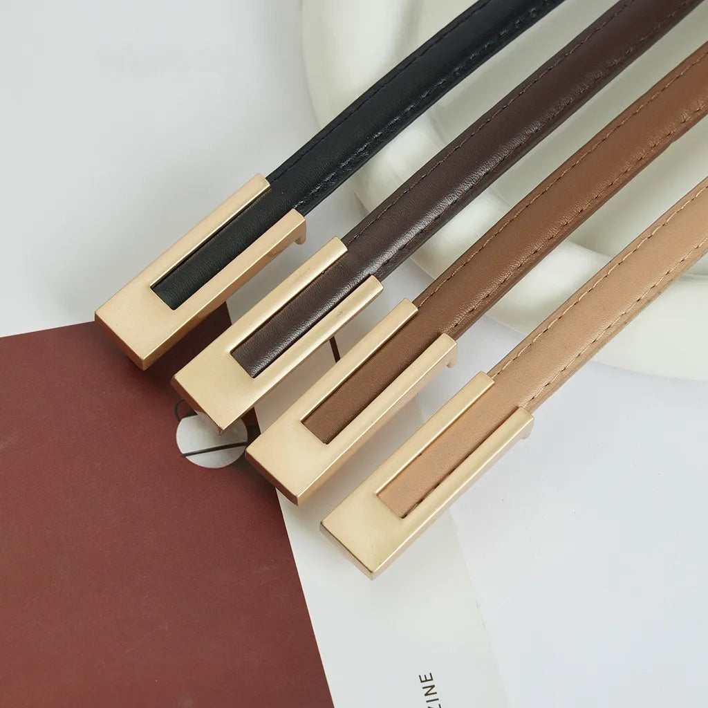 AURELUX™️ Elegant Slim Belt