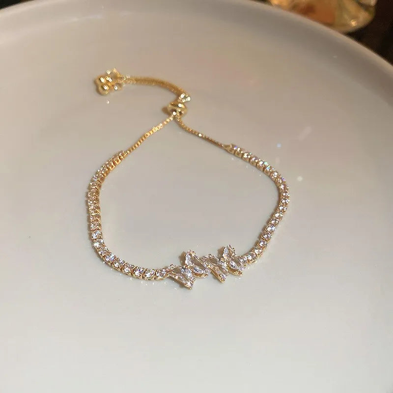 Wave & Glow Layered Bracelet Set – Limited Edition