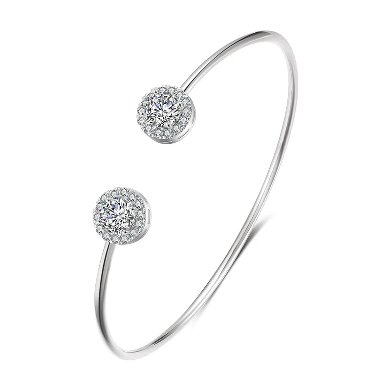 Aurelux Crystal Bangle-Limited Edition