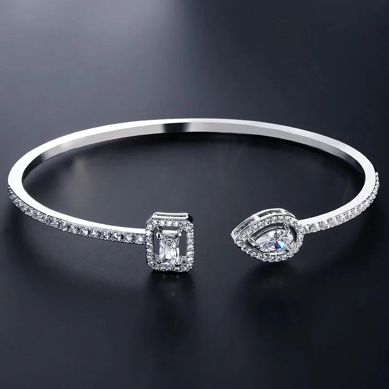 Aurelux Crystal Bangle-Limited Edition