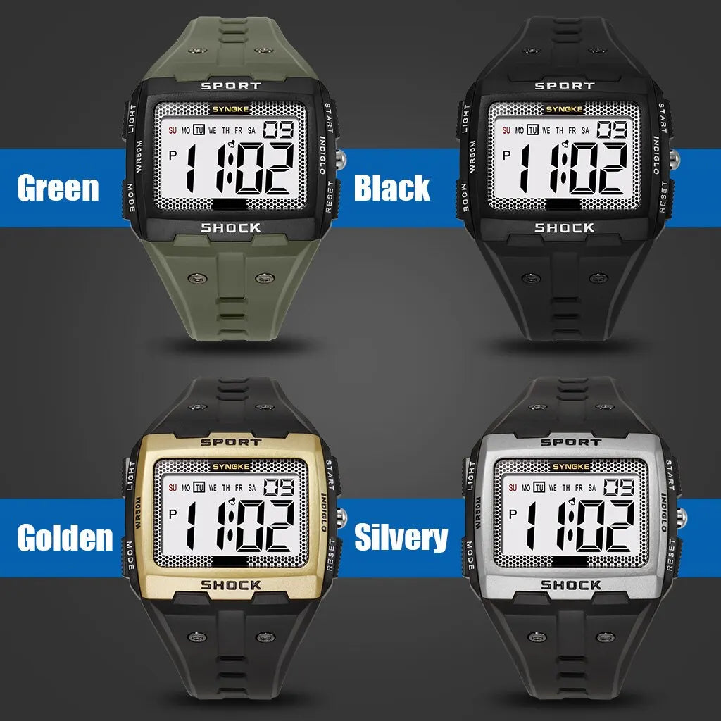 1. AURELUX Square Shock Digital