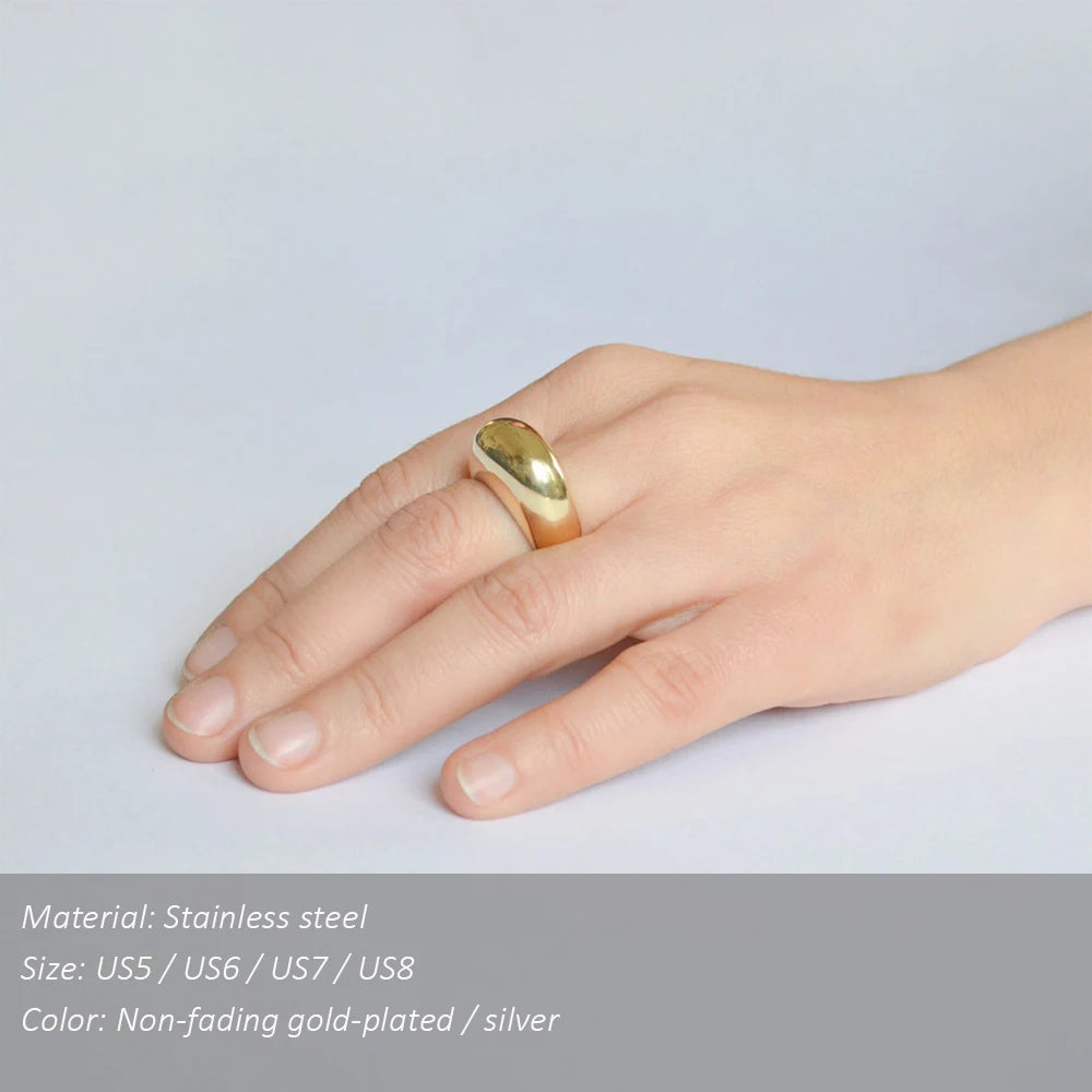 Minimal Stainless Steel Ring