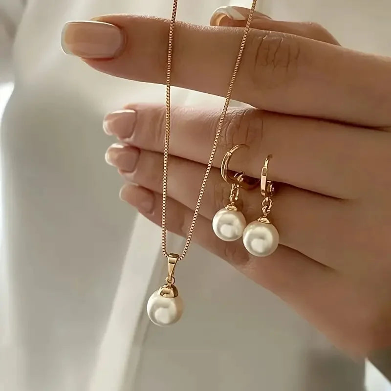 Luna Pearl™️ Jewelry Set