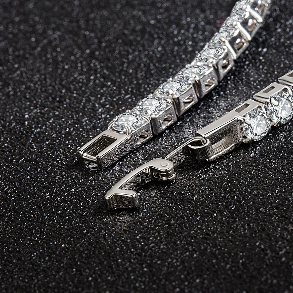 Stellar 925 Sterling Silver Tennis Bracelet