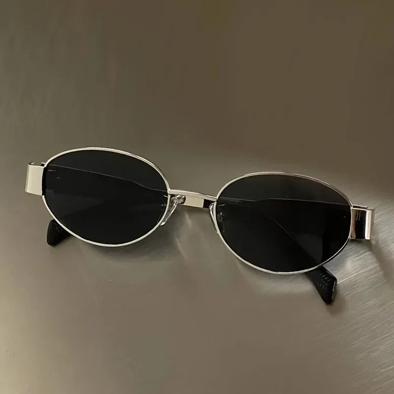 AURELUX Sovereign Oval Sunglasses